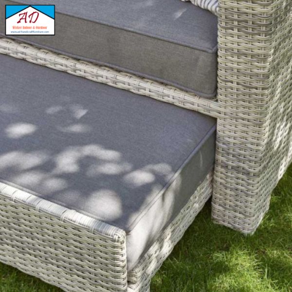 Balcony plastic rattan sofa