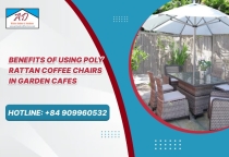 Benefits of Using Poly Rattan Coffee Chairs in Garden Cafes