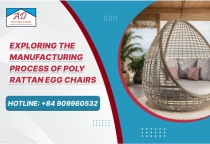Exploring the Manufacturing Process of Poly Rattan Egg Chairs