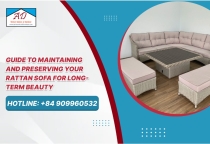 Guide to Maintaining and Preserving Your Rattan Sofa for Long-Term Beauty