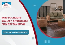 How to Choose Quality, Affordable Poly Rattan Sofas