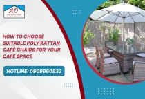 How to Choose Suitable Poly Rattan Café Chairs for Your Café Space