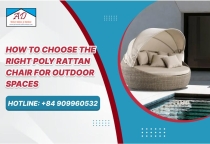 How to Choose the Right Poly Rattan Chair for Outdoor Spaces
