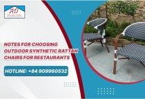 Notes for Choosing Outdoor Synthetic Rattan Chairs for Restaurants