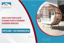 Poly Rattan Café Chairs for Stunning Garden Spaces