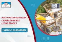 Poly Rattan Outdoor Chairs Enhance Living Spaces