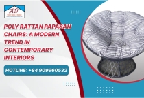 Poly Rattan Papasan Chairs: A Modern Trend in Contemporary Interiors