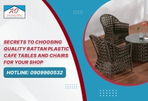 Secrets To Choosing Quality Rattan Plastic Cafe Tables And Chairs For Your Shop