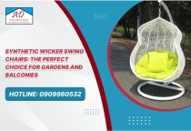 Synthetic Wicker Swing Chairs: The Perfect Choice for Gardens and Balconies