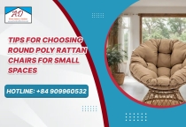 Tips for Choosing Round Poly Rattan Chairs for Small Spaces