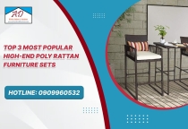 Top 3 Most Popular High-End Poly Rattan Furniture Sets