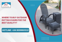 Where to Buy Outdoor Rattan Chairs for the Best Quality?