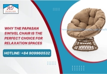 Why the Papasan Swivel Chair is the Perfect Choice for Relaxation Spaces