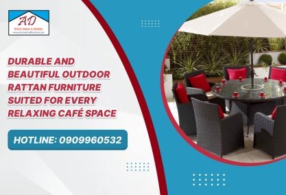 Durable and Beautiful Outdoor Rattan Furniture Suited for Every Relaxing Café Space Durable and Beautiful Outdoor Rattan Furniture Suited for Every Relaxing Café Space