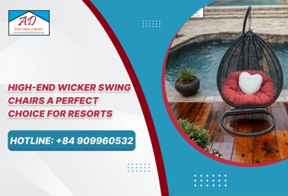 High-End Wicker Swing Chairs: A Perfect Choice for Resorts High-End Wicker Swing Chairs: A Perfect Choice for Resorts