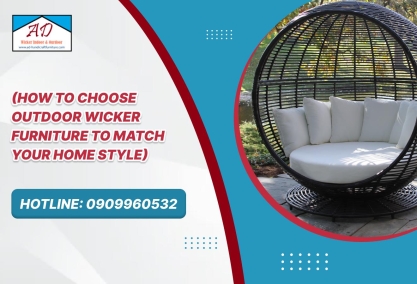 How to Choose Outdoor Wicker Furniture to Match Your Home Style How to Choose Outdoor Wicker Furniture to Match Your Home Style