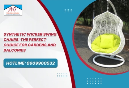 Synthetic Wicker Swing Chairs: The Perfect Choice for Gardens and Balconies Synthetic Wicker Swing Chairs: The Perfect Choice for Gardens and Balconies