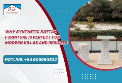 Why Synthetic Rattan Furniture is Perfect for Modern Villas and Resorts Why Synthetic Rattan Furniture is Perfect for Modern Villas and Resorts