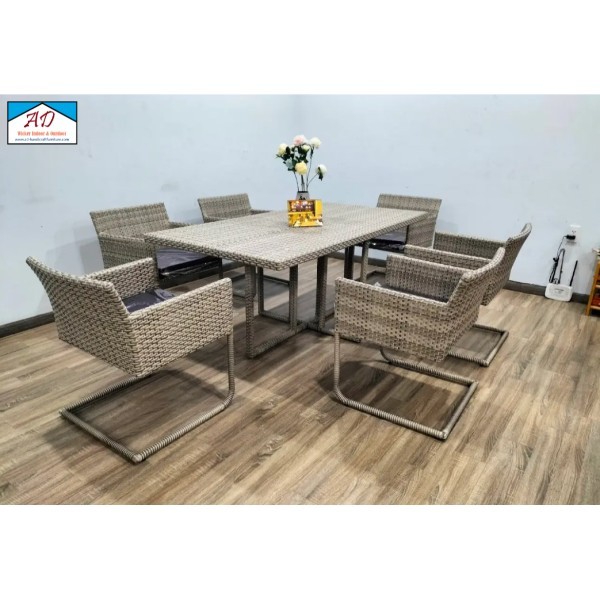 Poly rattan furniture offers durability, elegance, and weather resistance for outdoor spaces