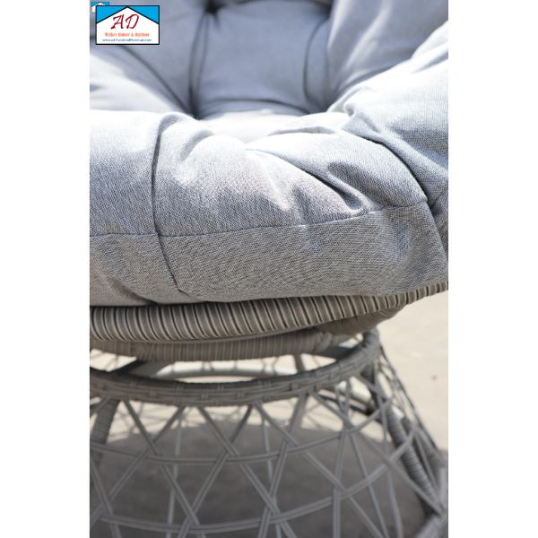 Keep Papasan relaxation chair cushions clean and durable