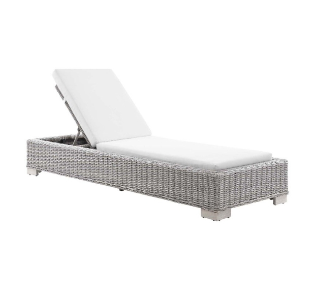 POLY RATTAN SUN LOUNGER SET