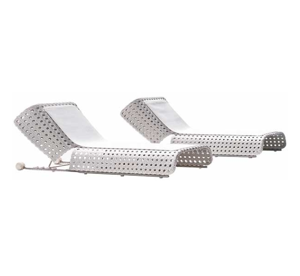 POLY RATTAN SUNBED 