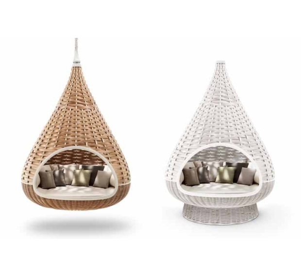 POLY RATTAN TOWER BED 