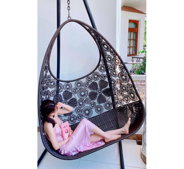 POLY RATTAN SWING CHAIR - PRSW-040