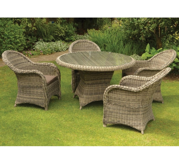 POLY RATTAN COFFEE SET