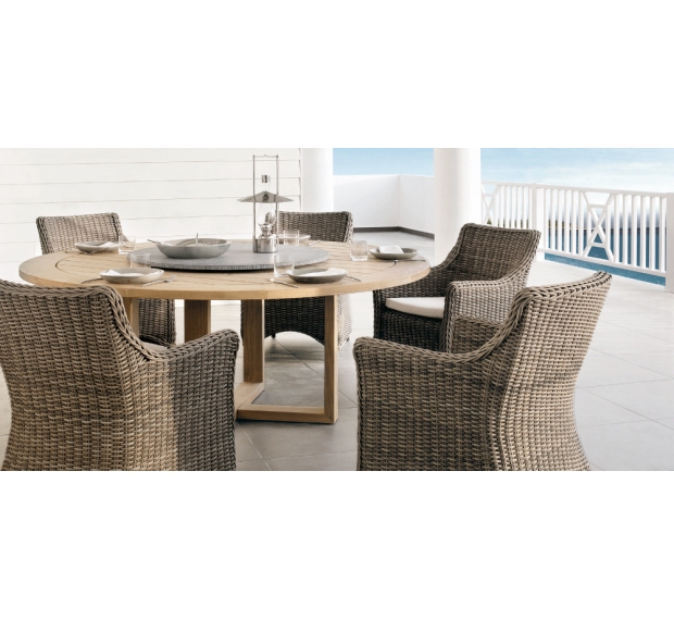 POLY RATTAN COFFEE SET