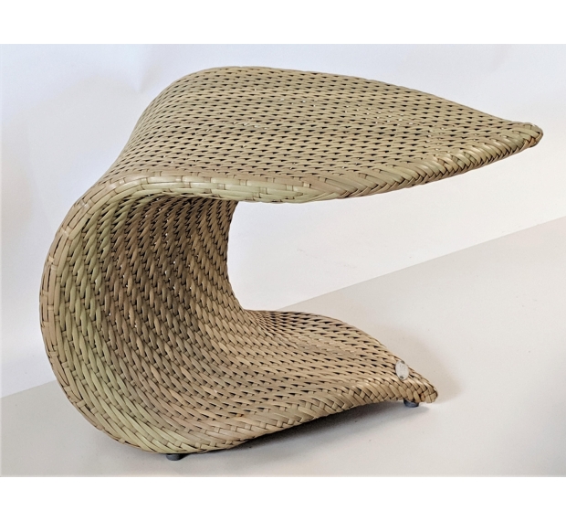 POLY RATTAN SUNBED SET