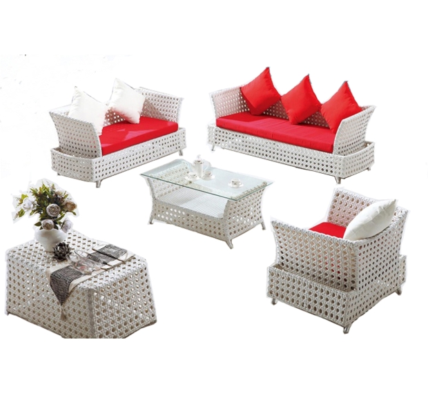 POLY RATTAN SOFA SET
