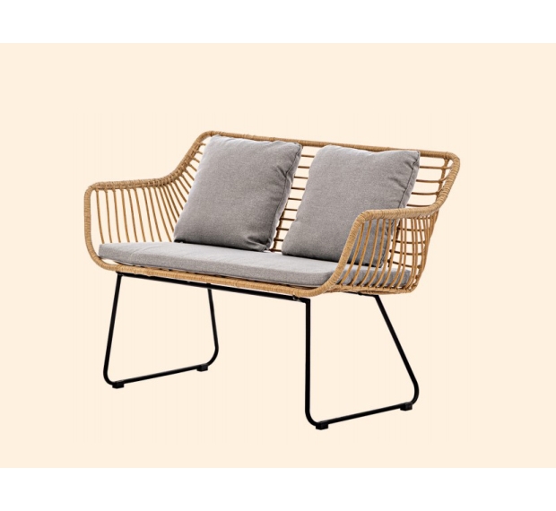 POLY RATTAN SOFA SET  