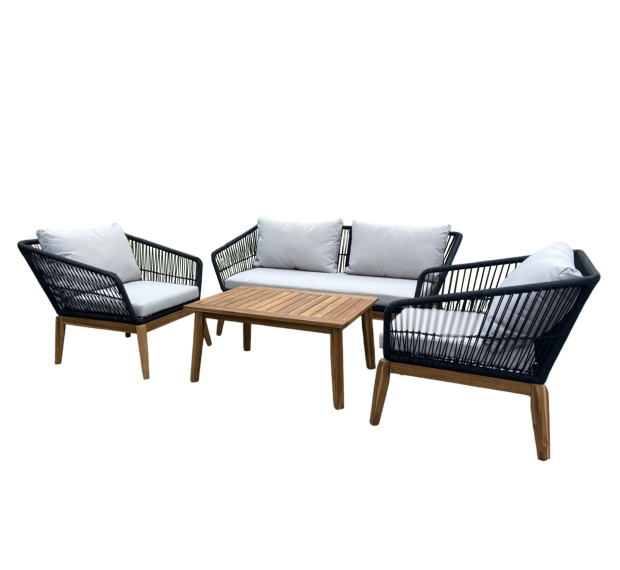ROPE SOFA SET OF 4