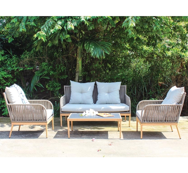 ROPE SOFA SET OF 4