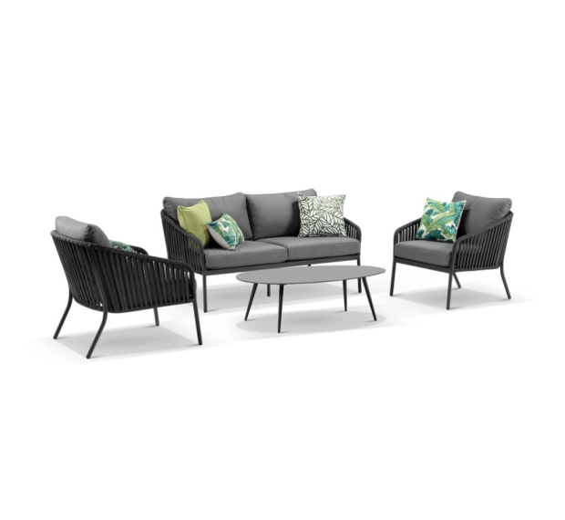 ROPE SOFA SET OF 4