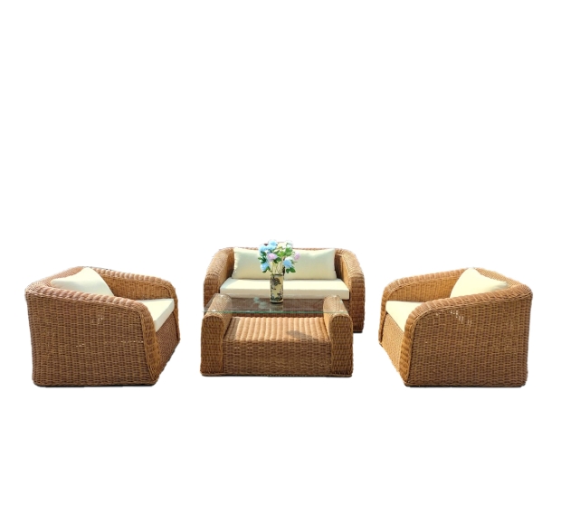 POLY RATTAN SOFA SET