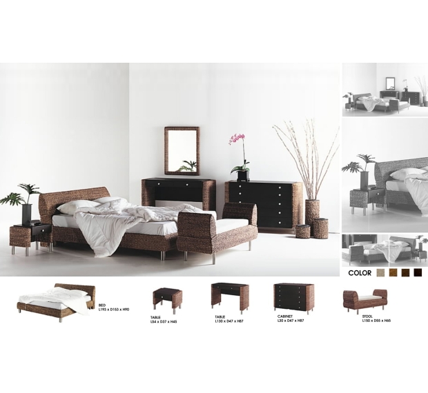 Water Hyacinth Bedroom set WABD-042