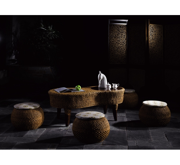 WATER HYACINTH COFFEE SET 