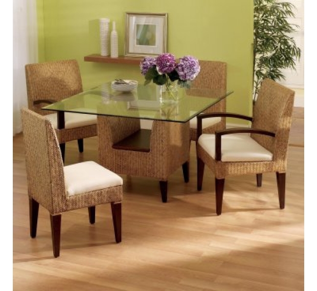 WATER HYACINTH DINING SET 