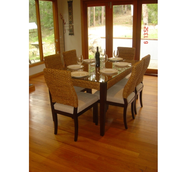 WATER HYACINTH DINING SET 