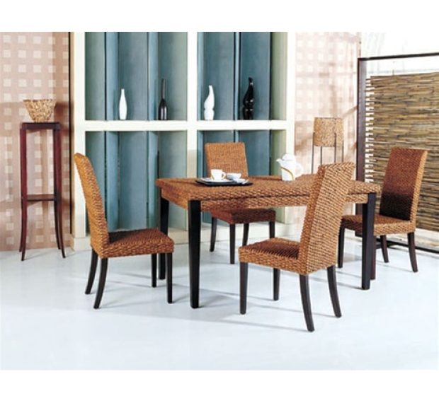 WATER HYACINTH DINING SET  