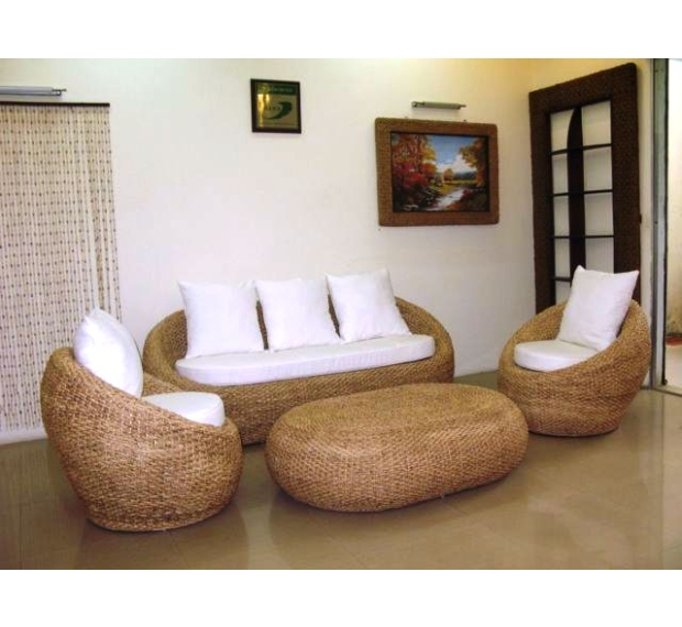 WATER HYACINTH SOFA SET