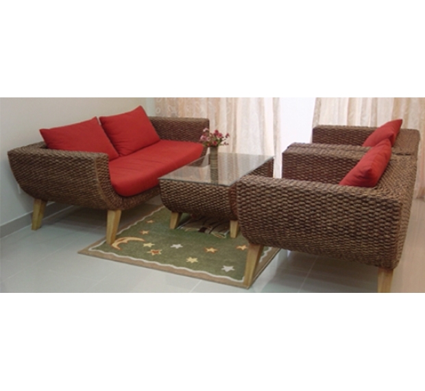 WATER HYACINTH SOFA SET 