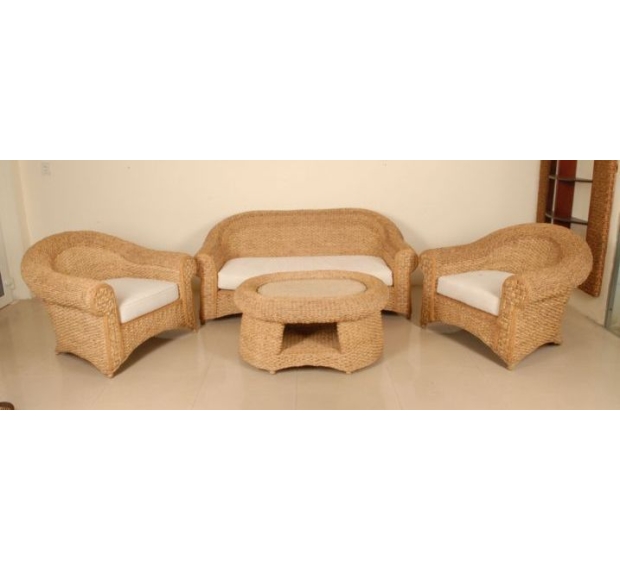WATER HYACINTH SOFA SET 