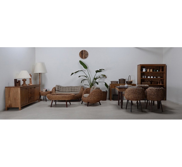 WATER HYACINTH SOFA SET 