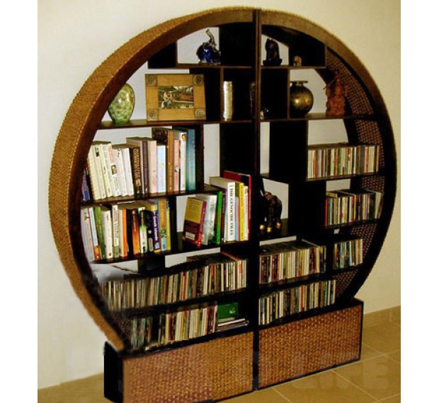 Water Hyacinth Cabinet & Book Shelf WHCA-001